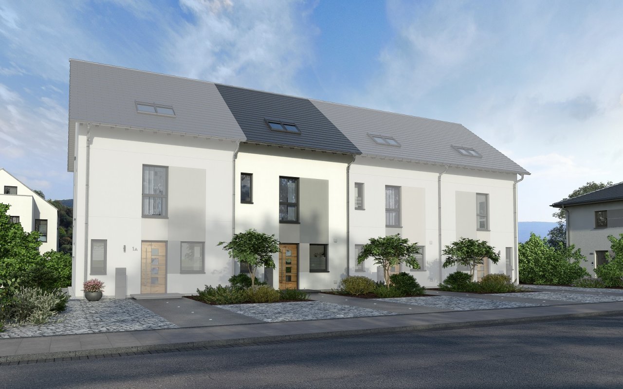 3 Reihenhäuser inkl. Grundstück in Hermsdorf realisiseren.