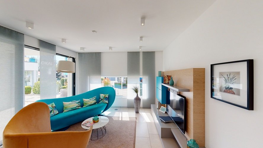 Besondere Architektur - Rückzugsort dank hinterem Grundstück und privatem Atrium
