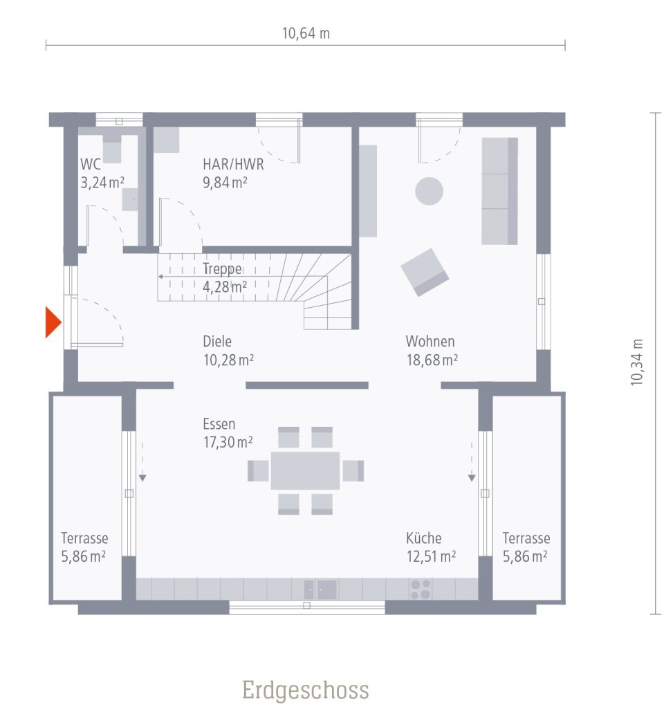 Haus im schönen Design zum wohnen und Wohl fühlen ! Preis bereits mit einem Grundstück !