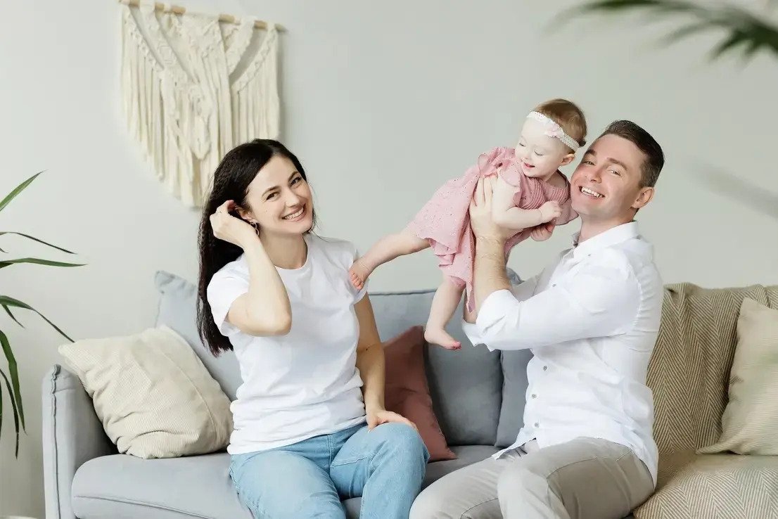 Leben, wo Ruhe und Familie zuhause sind
