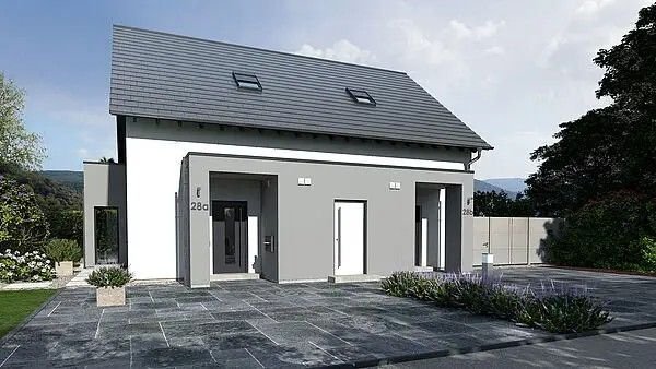 2-Familienhaus = Nur 398.750,-€ je Familie/Haushälfte/Grundstückshälfte !