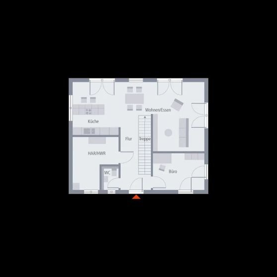 Leben und genießen ! Ihr Wohlfühl-Haus mit viel Platz und tollem Aussehen ! Mit Grundstück berechnet !