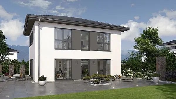 Leben und genießen ! Ihr Wohlfühl-Haus mit viel Platz und tollem Aussehen ! Mit Grundstück berechnet !