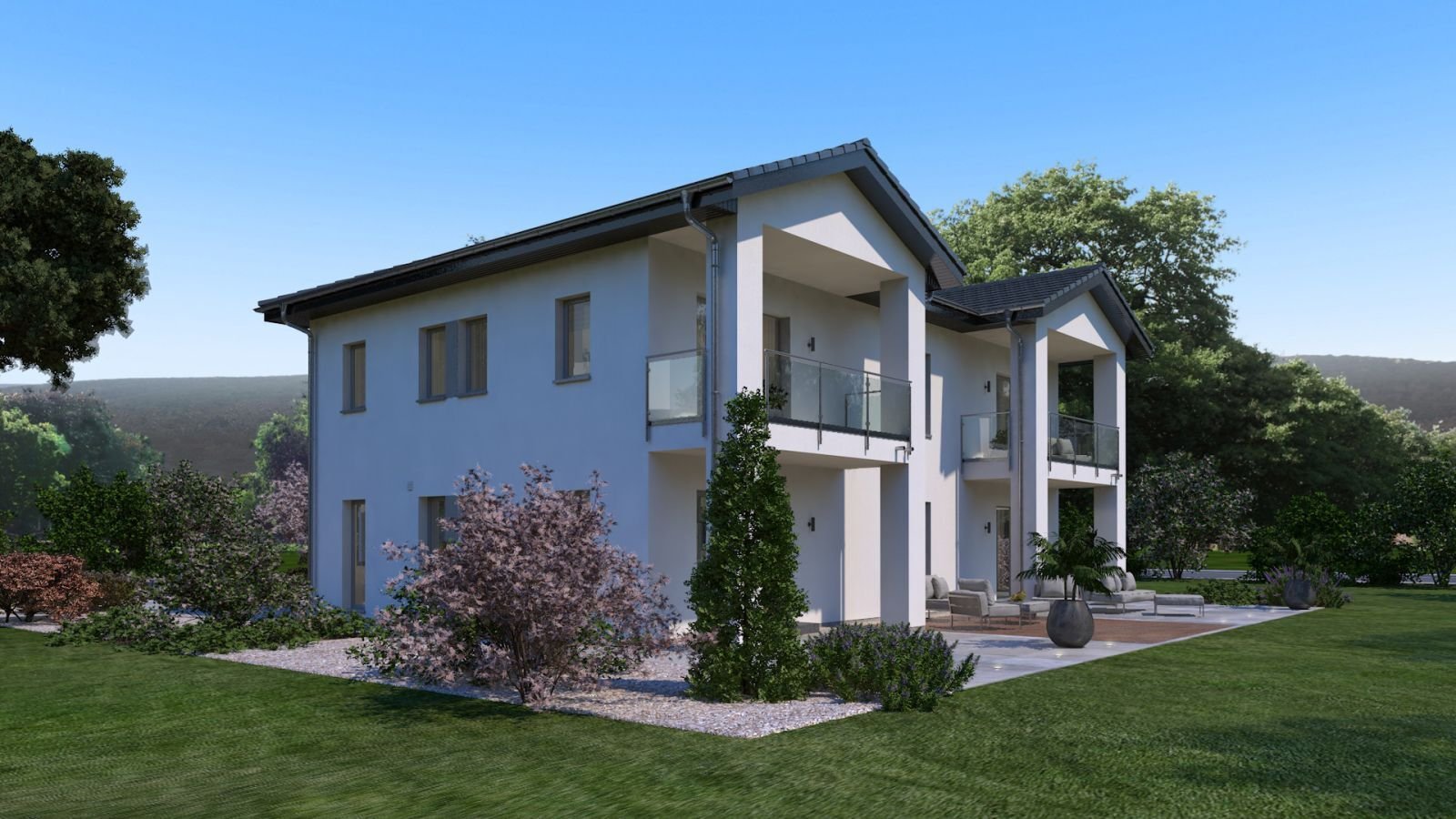 Repräsentativ, groß und schick ! Geniales Haus mit einem Grundstück zum besten Preis !