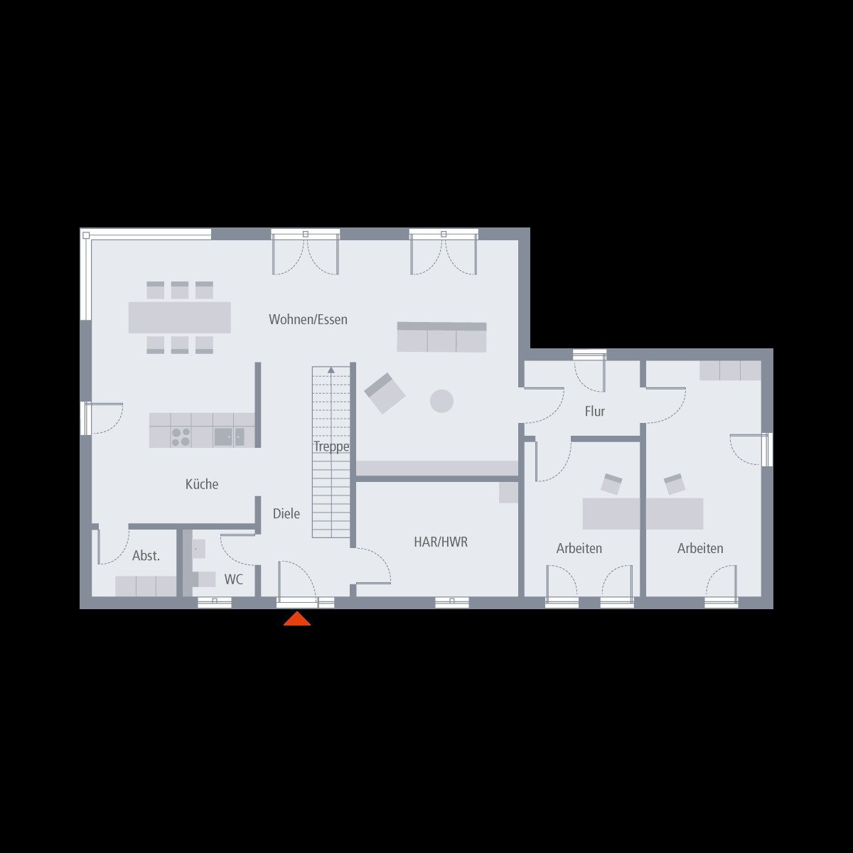 KLARE ARCHITEKTUR & FREIRAUM PUR AUF EXKLUSIVEM GRUNDSTÜCK