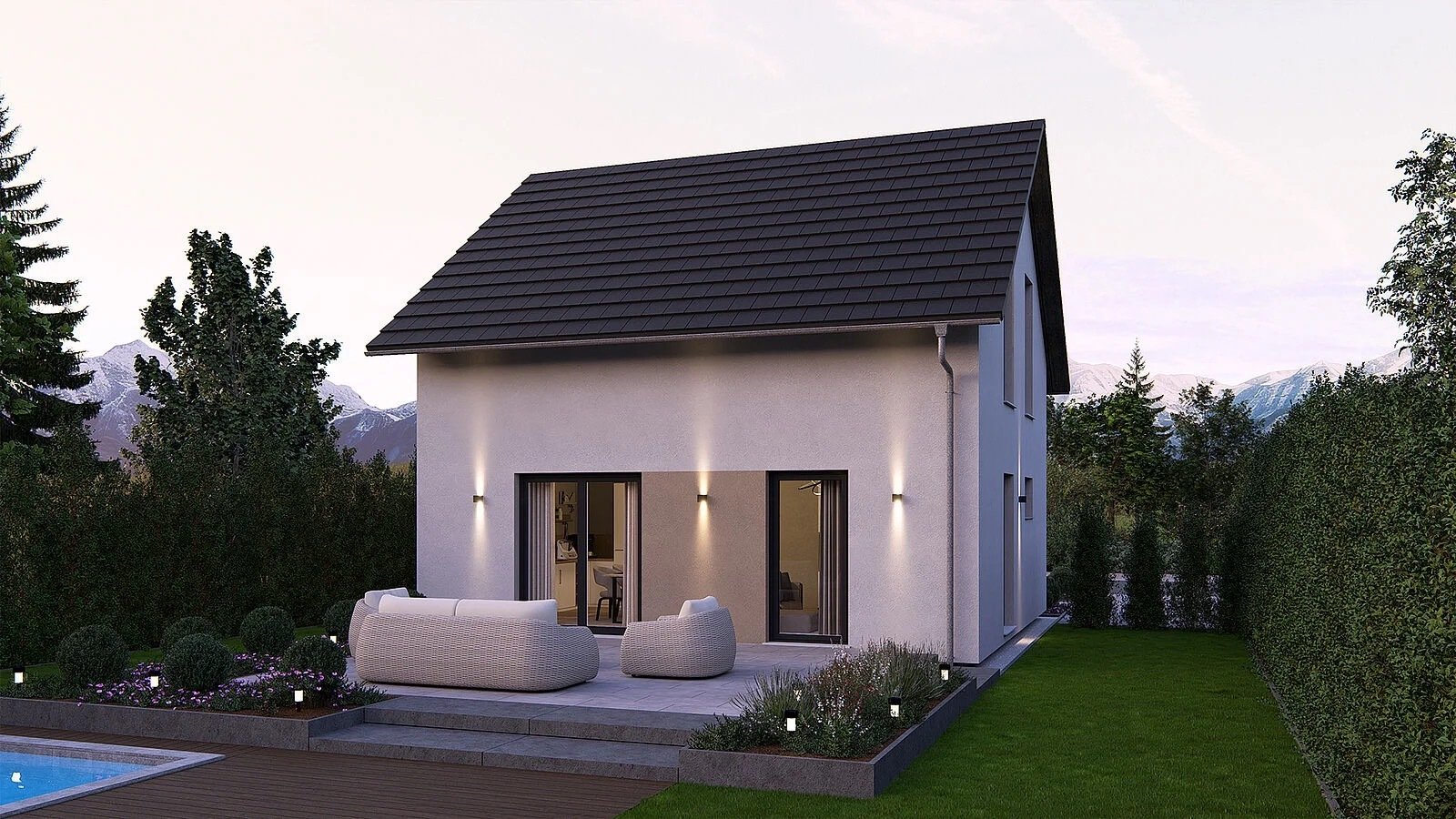 EINFAMILIENHAUS MIT OFFENER ARCHITEKTUR