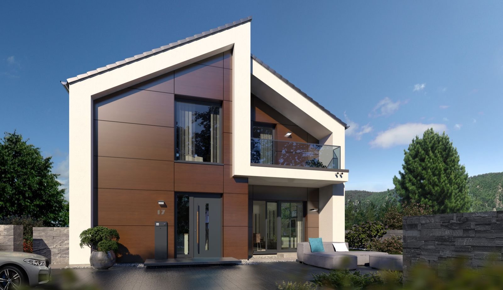 MANCH MAL MUSS MAN SCHNELL SEIN: LUXURIÖSES HAUS MIT VIEL LICHT