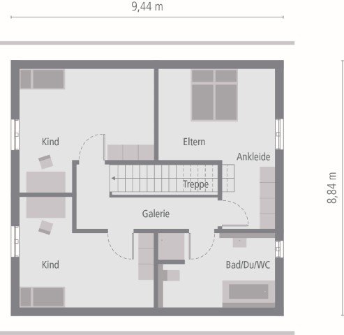 Haus mit viel Platz und in einer schicken Optik ! Preis mit Grundstück berechnet !