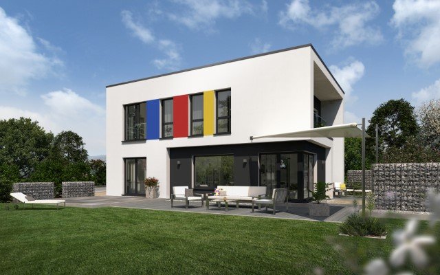 Ein Hingucker mit der persönlichen Haus-Note ! Bereits mit einem Grundstück im Preis berechnet !