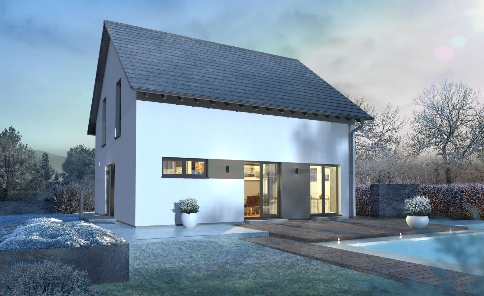 EXKLUSIV: EINFAMILIENHAUS MIT OFFENER ARCHITEKTUR 