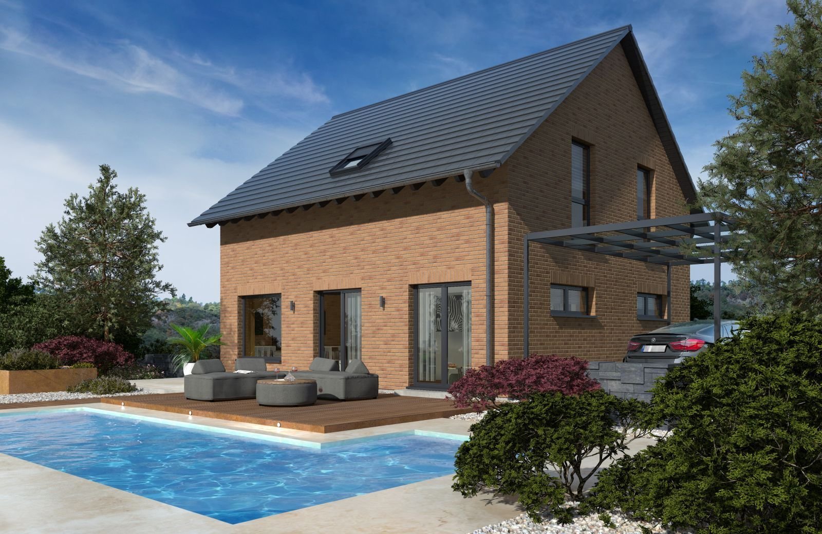 EXKLUSIV: EINFAMILIENHAUS MIT OFFENER ARCHITEKTUR 