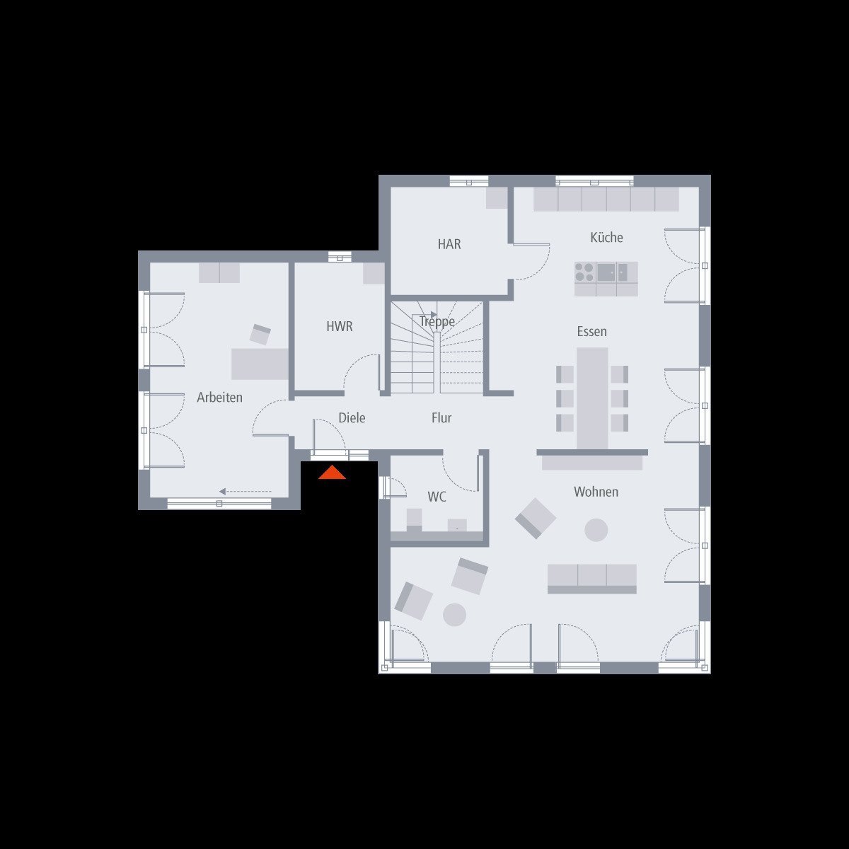 SCHNELL SEIN LOHN SICH: EXKLUSIVES GRUNDSTÜCK - EXTRAVAGANTES HAUS