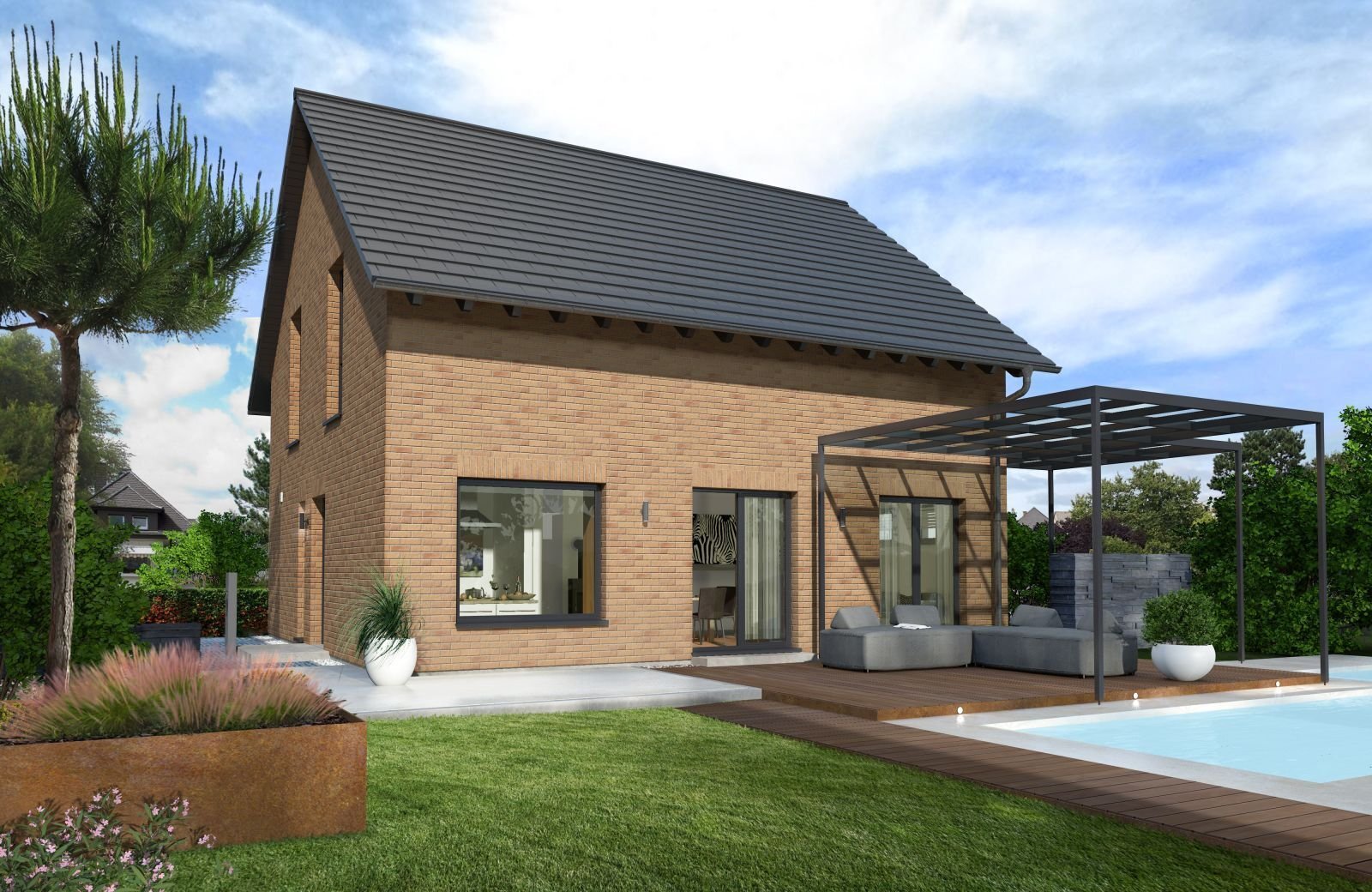 EINFAMILIENHAUS MIT OFFENER ARCHITEKTUR