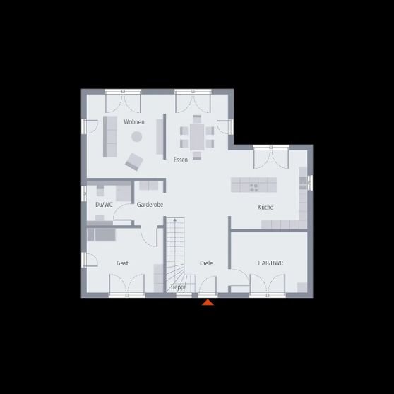 Eine Villa mit KELLER, voller Schönheit für ihre Zukunft ! Mit einem Grundstück !