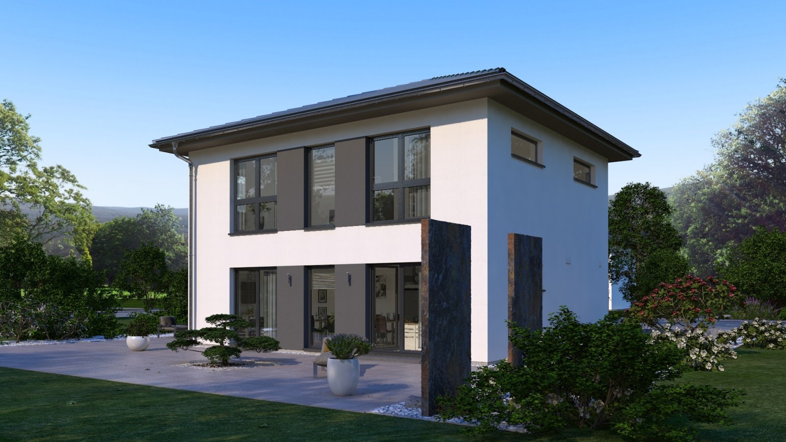 Moderne Stadtvilla mit 5 Zimmern in ruhiger Lage