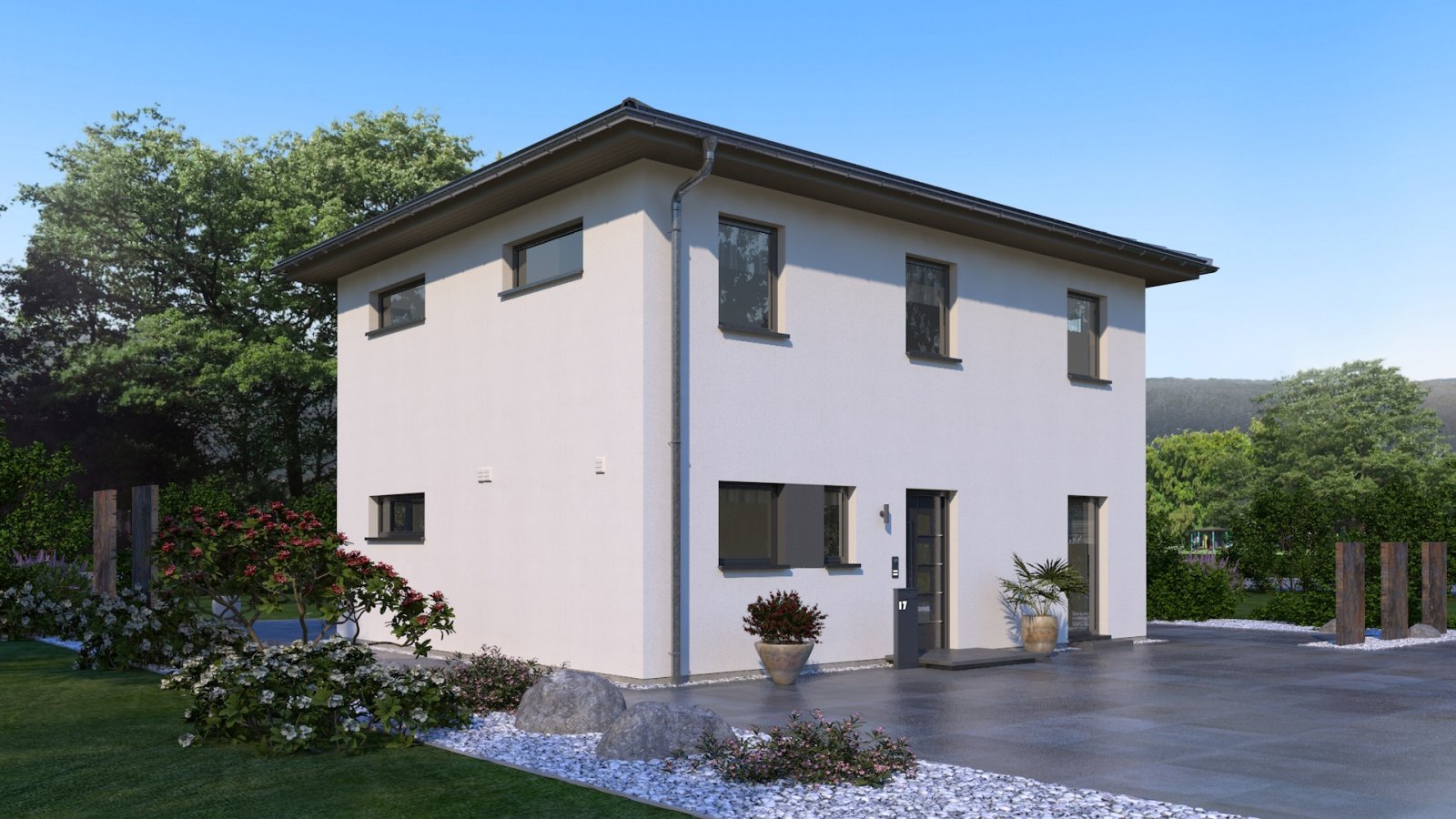 Moderne Stadtvilla mit 5 Zimmern in ruhiger Lage