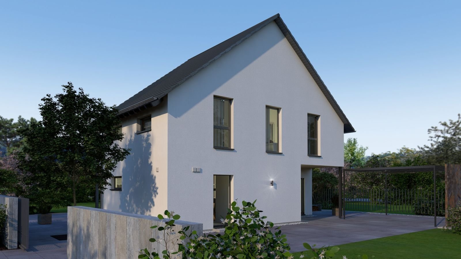 GEPFLEGTES EINFAMILIENHAUS MIT GARTEN UND GARAGE