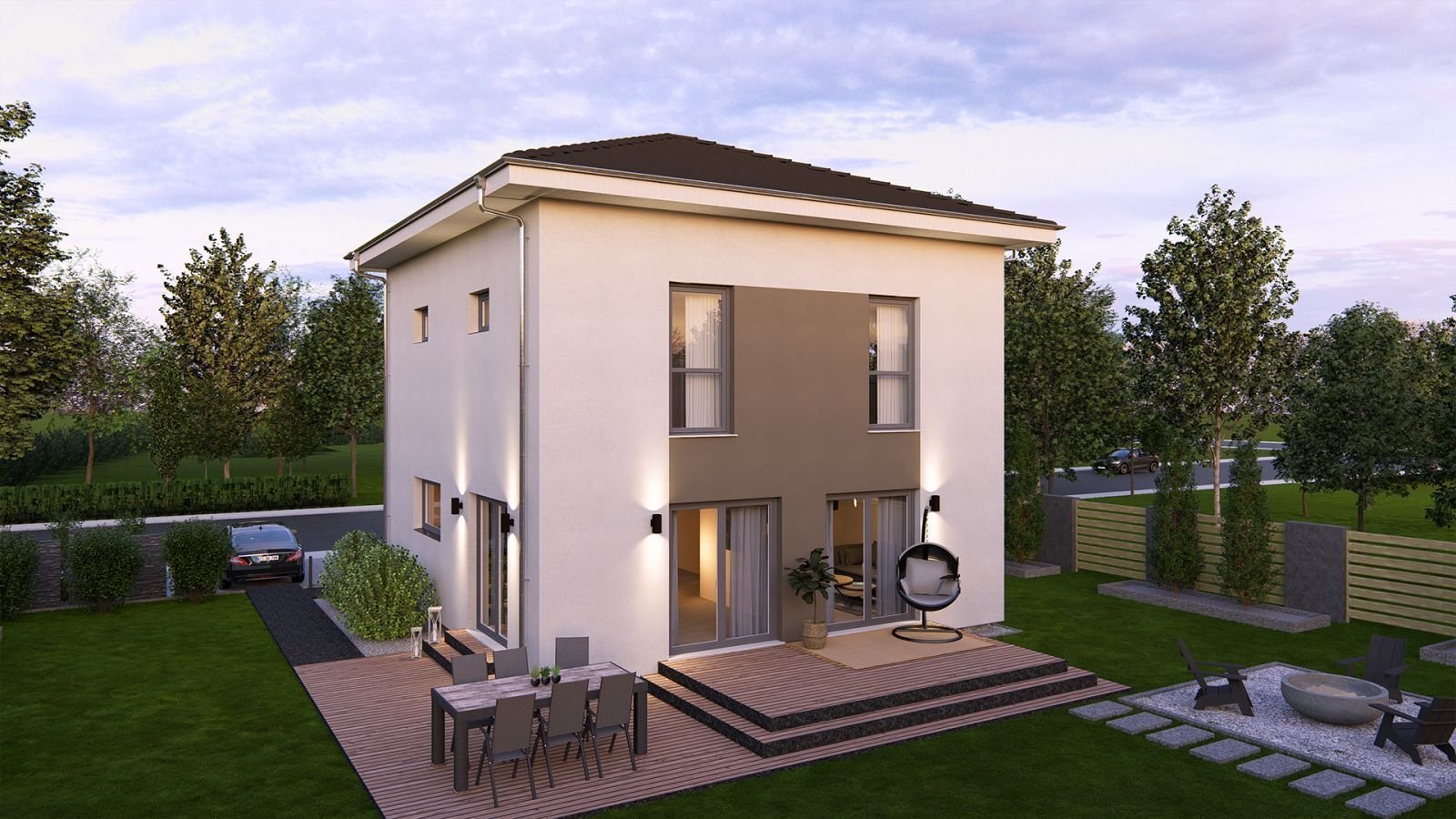Ein Zuhause mit Mitte. Offen für den Alltag, ruhig für die Familie.