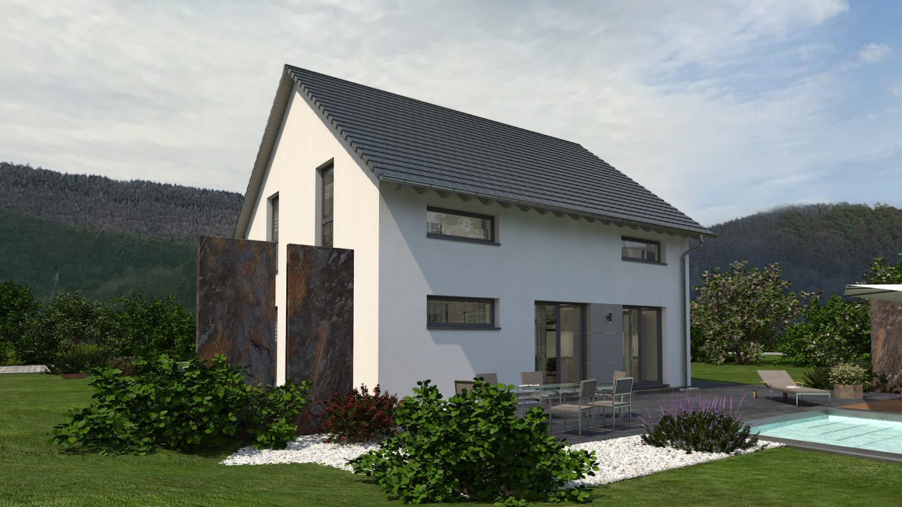Ein Haus zum sparen und trotzdem das Beste ! Preis mit Grundstück berechnet !