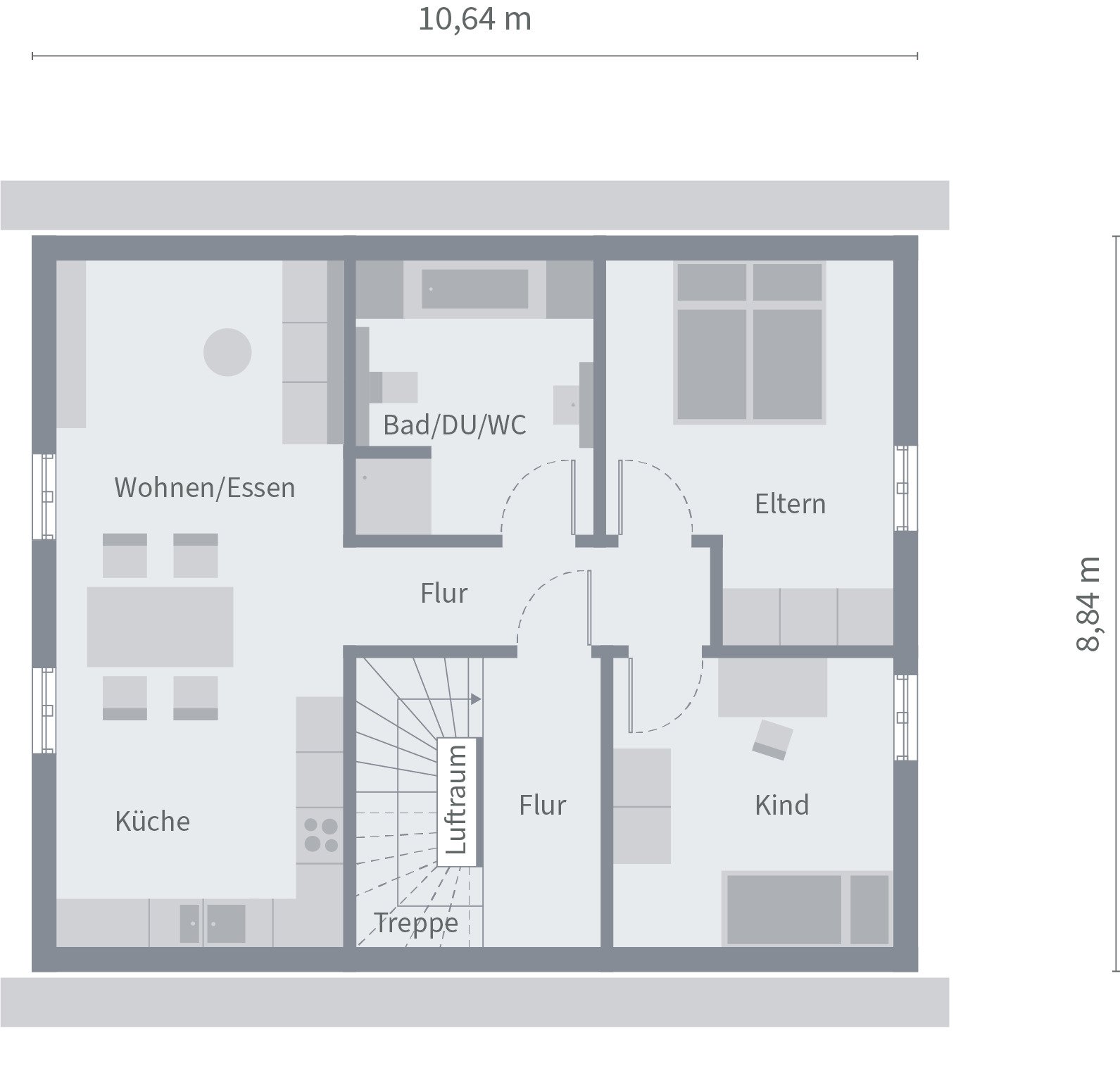 2-Familienhaus zum Spar-Preis ! Nur 275.500,-€ je Familie/Wohnung/Grundstücksanteil !