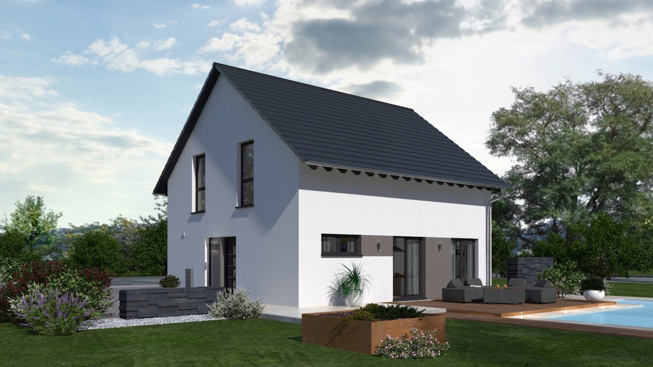 Das Haus zum sparen und mit Wohlfühleffekt ! Grundstück im Preis mit berechnet !