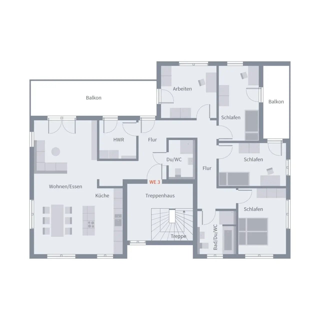 Haus mit 3 Wohnungen mit großer Wohnung im DG ! Am besten meine Beschreibung durchlesen !