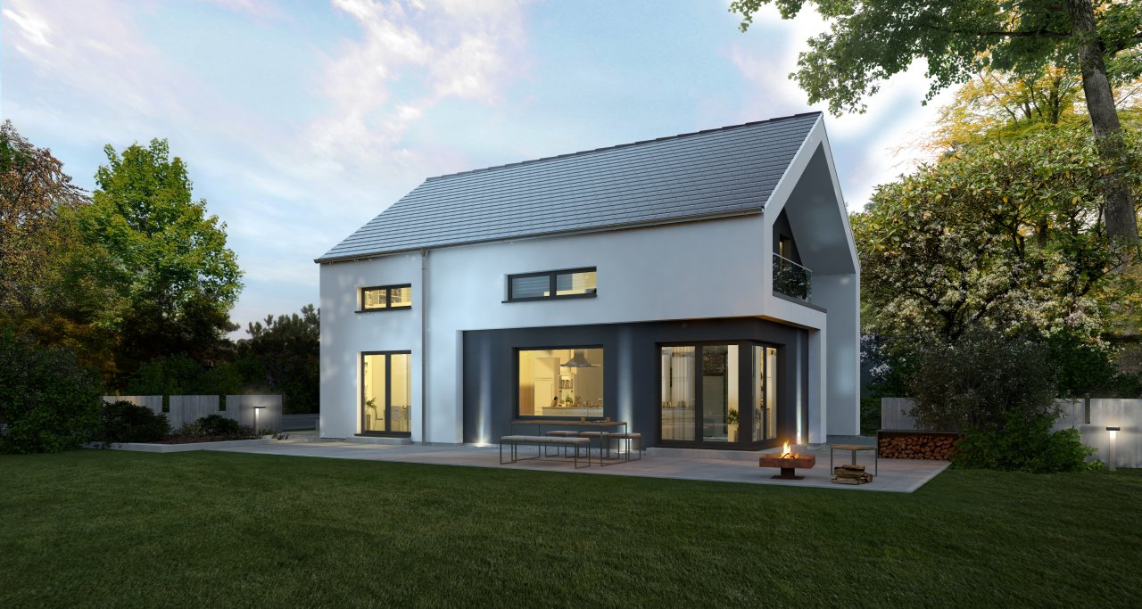 Schönes Haus mit viel Platz und Preis ist mit einem Grundstück berechnet !