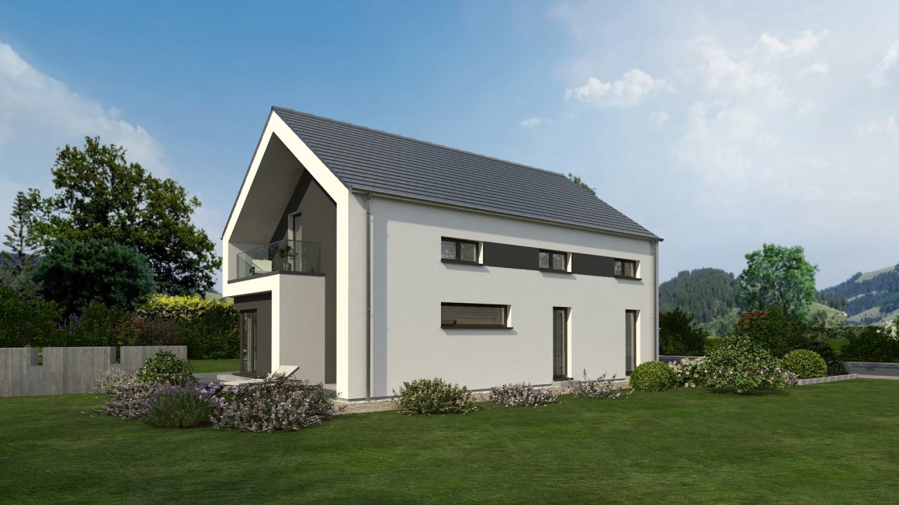 Schönes Haus mit viel Platz und Preis ist mit einem Grundstück berechnet !