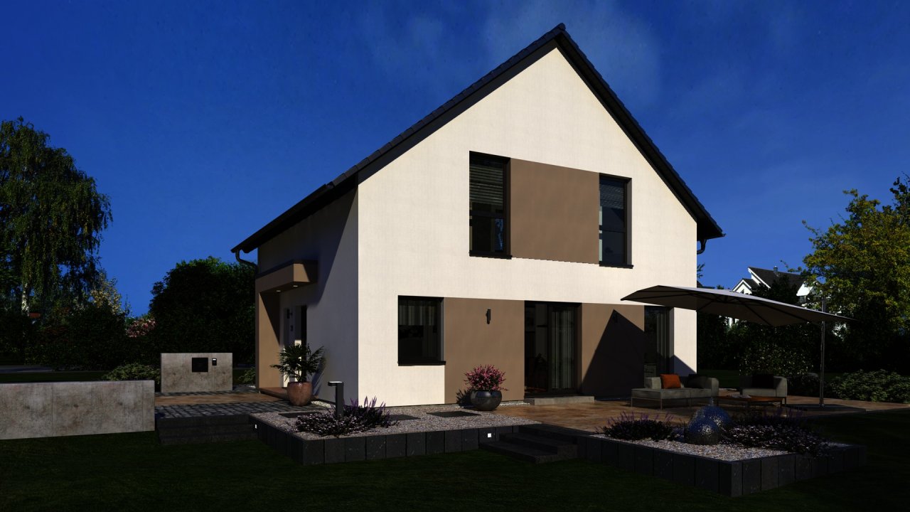 Ein wunderschönen Haus zum verlieben und wohnen ! Mit Grundstück berechnet !