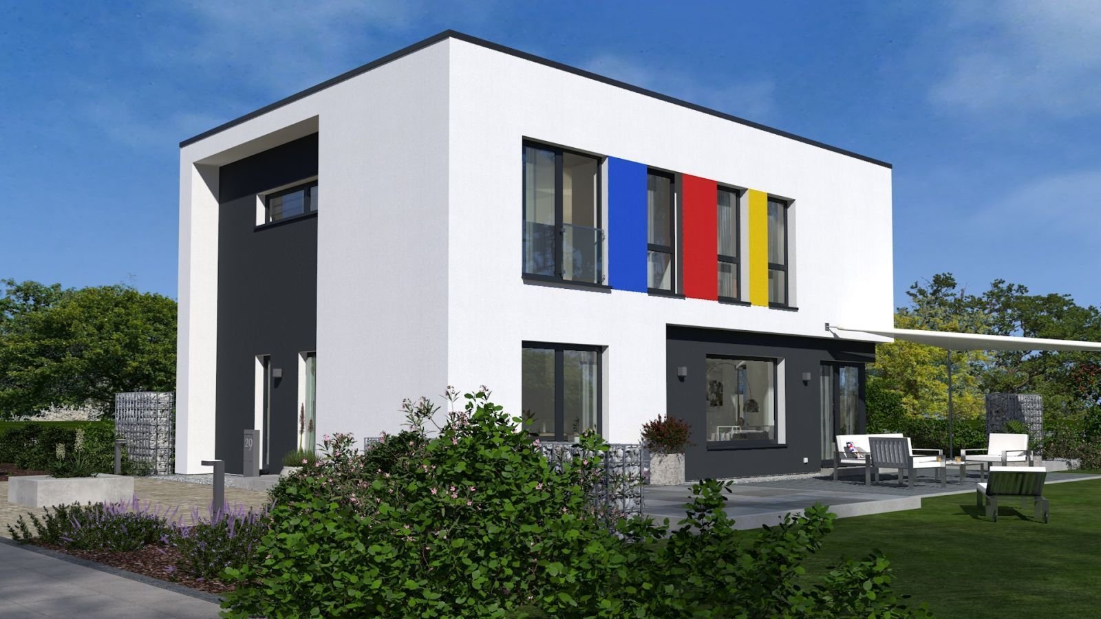 BAUHAUS-ARCHITEKTUR IN OKAL-DESIGN