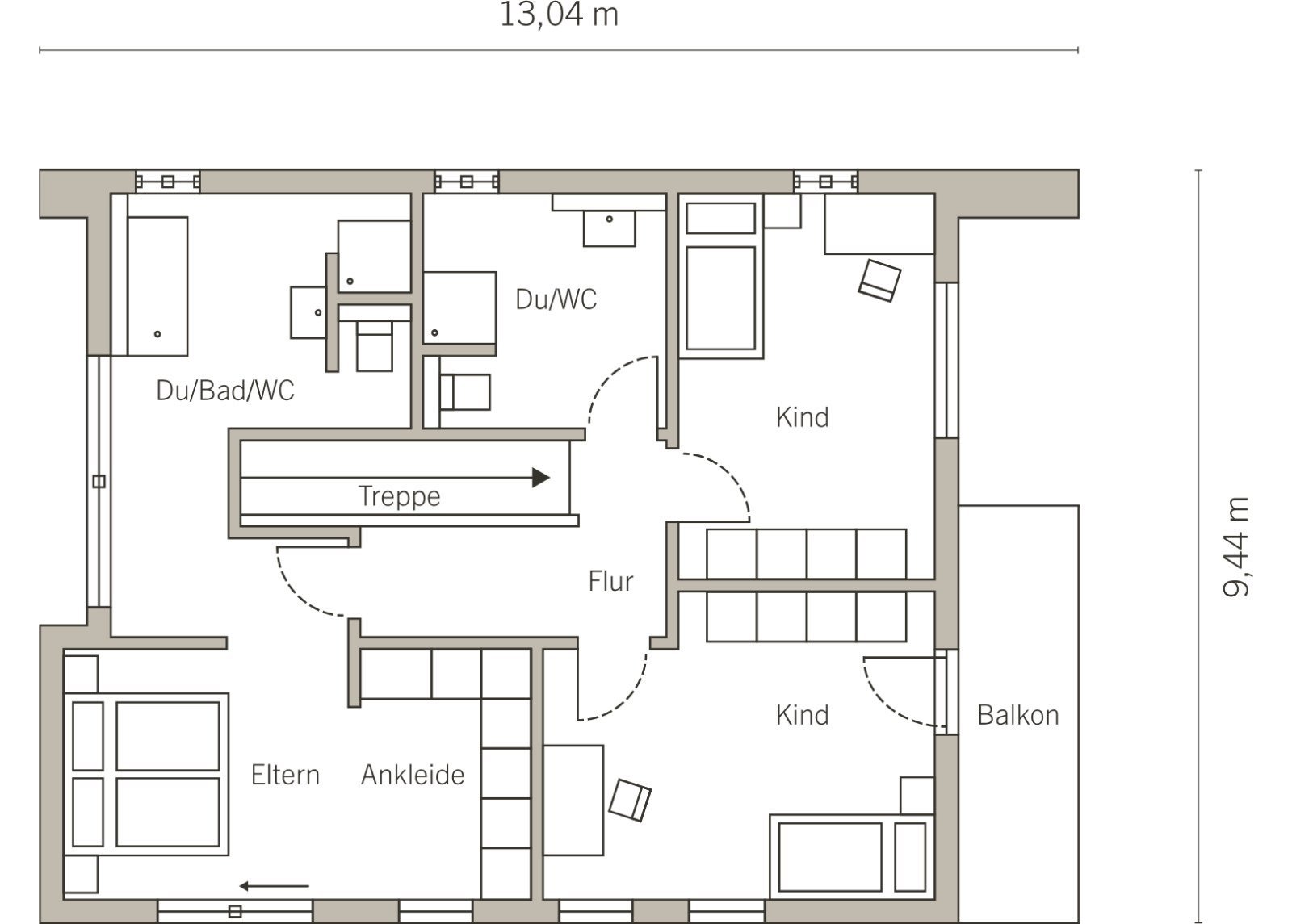 BAUHAUS-ARCHITEKTUR IN OKAL-DESIGN