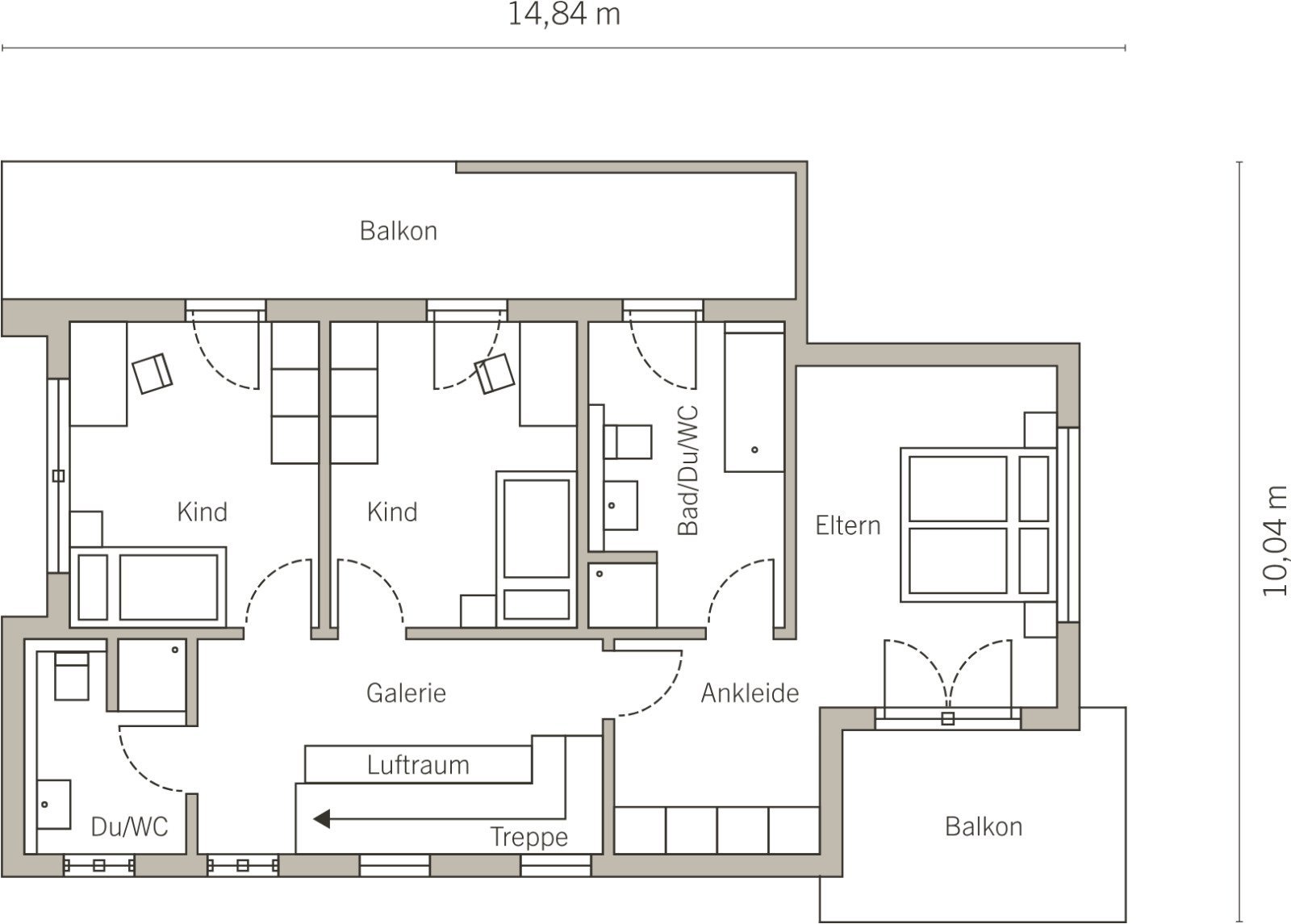 EIN BAUHAUS MIT VIELEN WOHNLICHEN PLUSPUNKTEN
