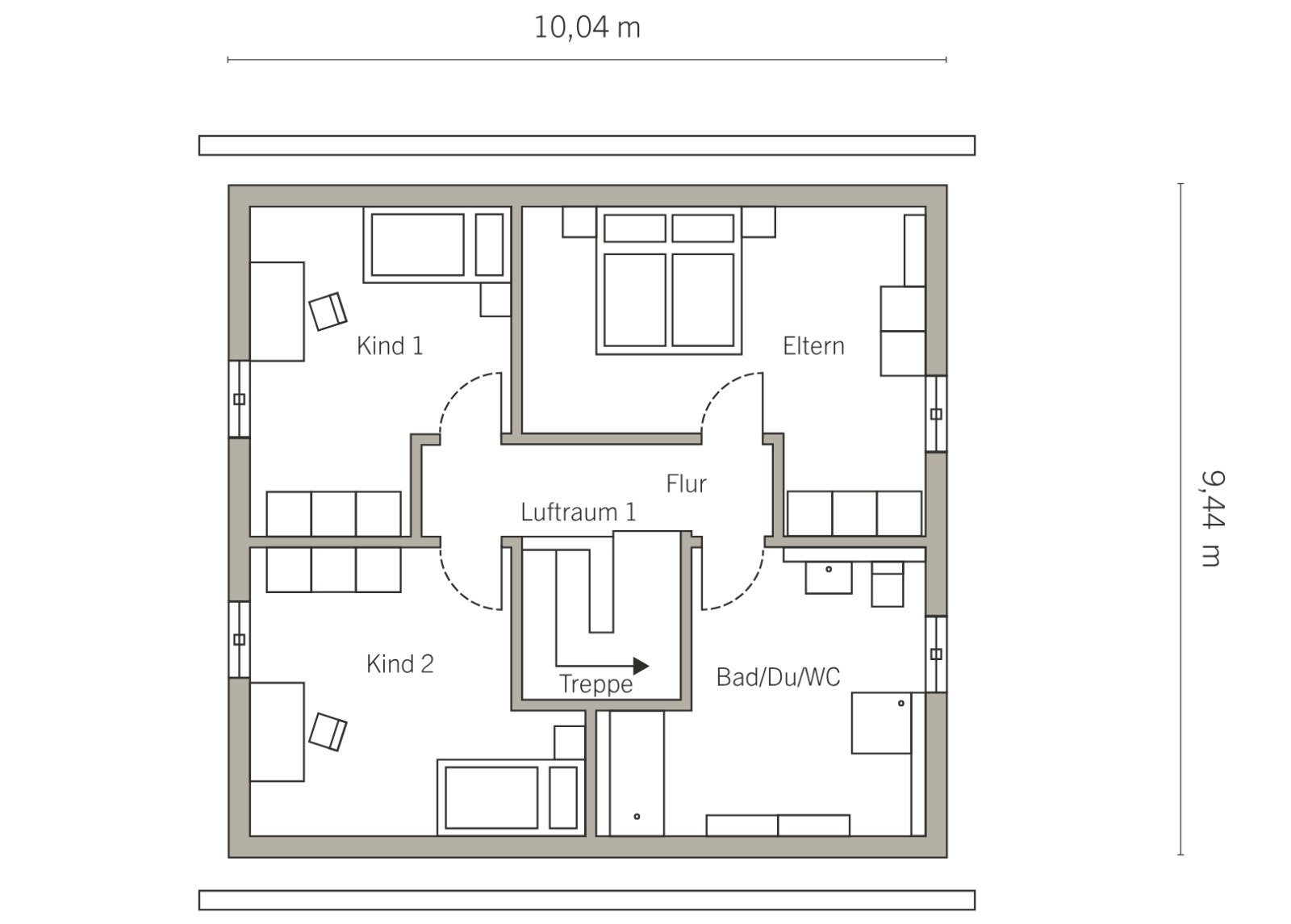 DAS KLASSISCHE EINFAMILIENHAUS MIT OFFENER BAUWEISE