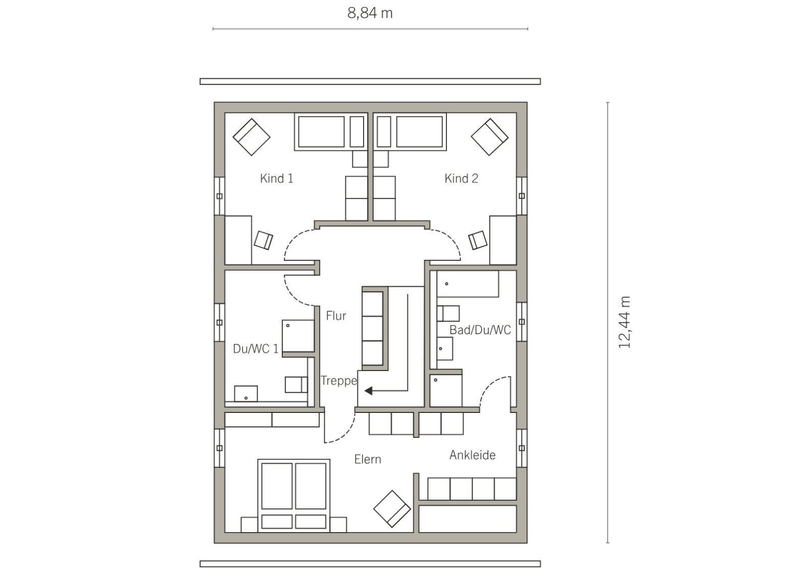 AUFFÄLLIGES DESIGNHAUS MIT DURCHDACHTEM WOHNKONZEPT