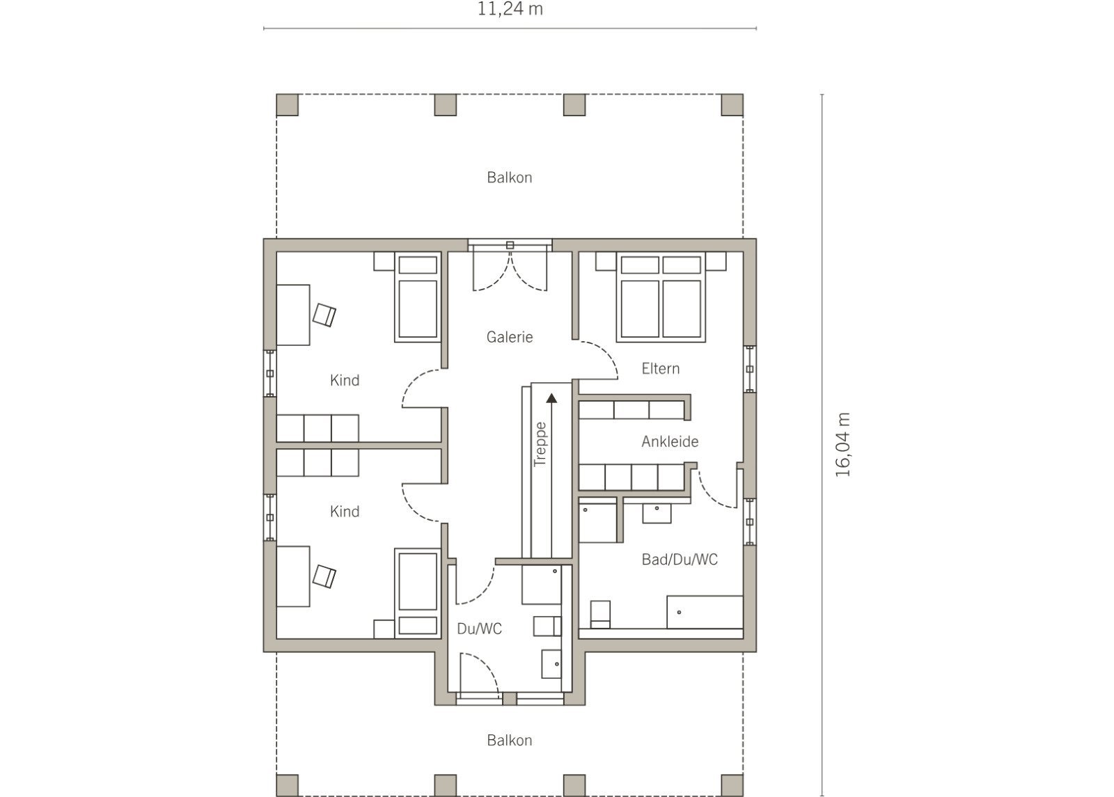 EINFAMILIENHAUS IM HAMPTON-STIL