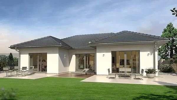 Ein Bungalow in U-Form der alle ihre Wünsche erfüllt ! Preis mit Grundstück !