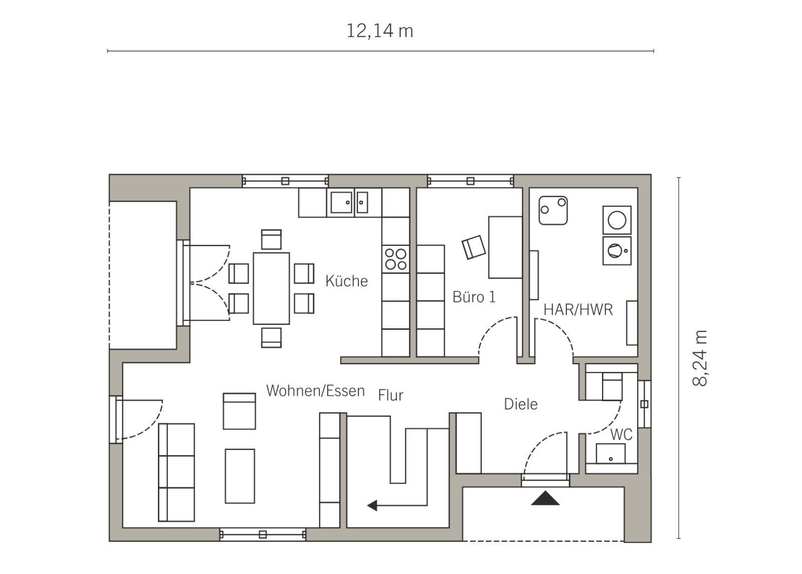 Der Traum vom Eigenheim beginnt genau hier! Haus und Grundstück bereits kalkuliert!
