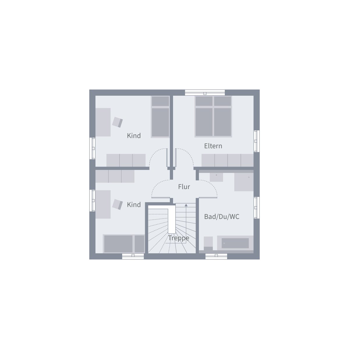 Vom Traum zur Adresse: Modernes Eigenheim sofort entdecken! Haus + Grundstück im Paket!
