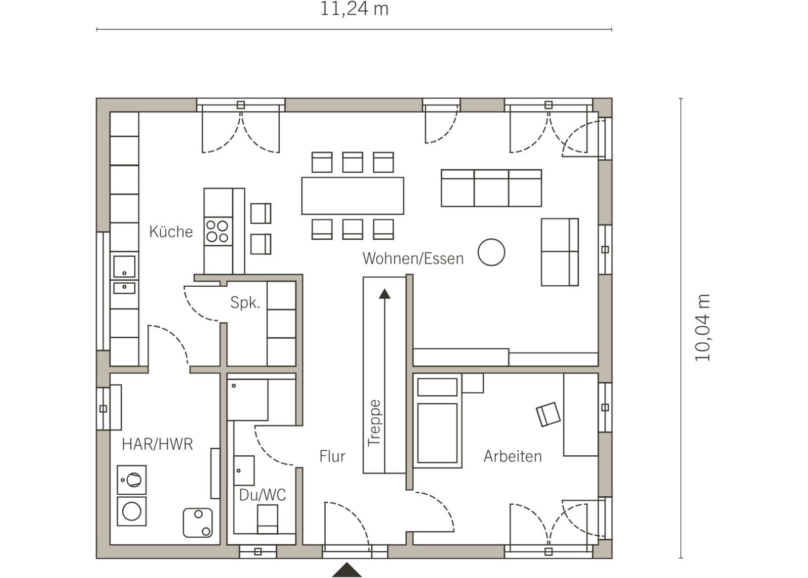 Ein Haus mit vielen  Lieblingsplätzen