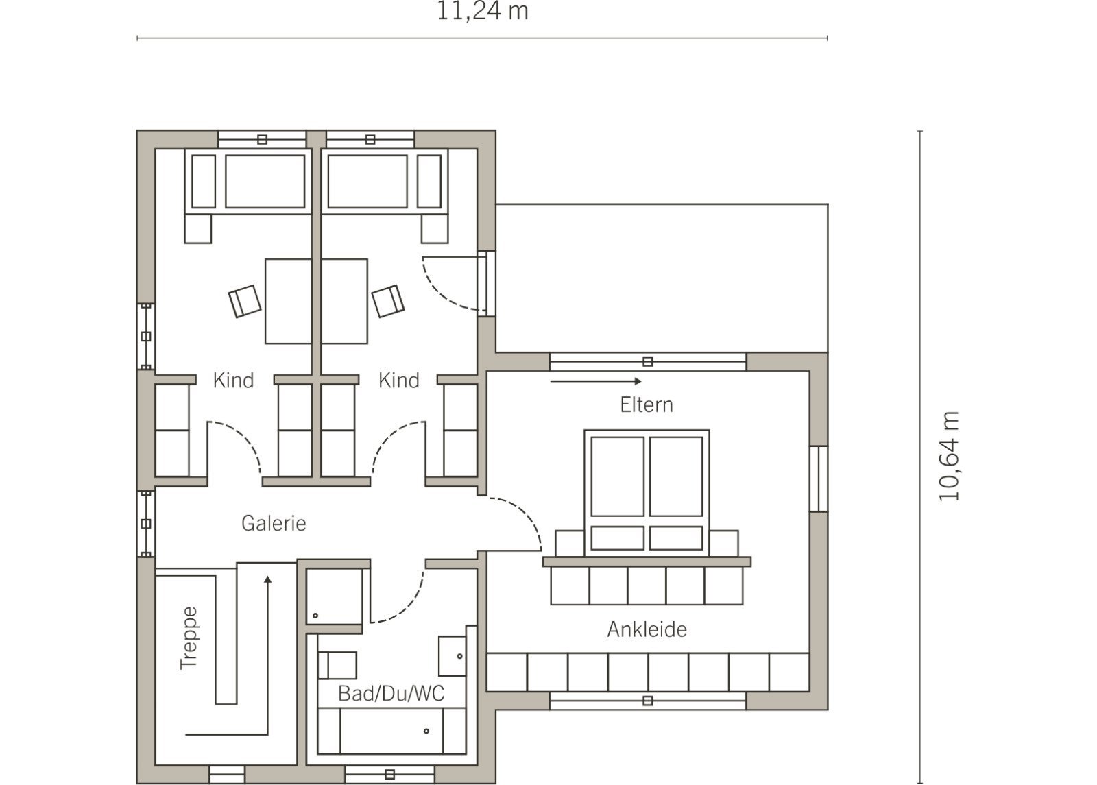 Über 50 m². Raum, der Alltag sortiert.