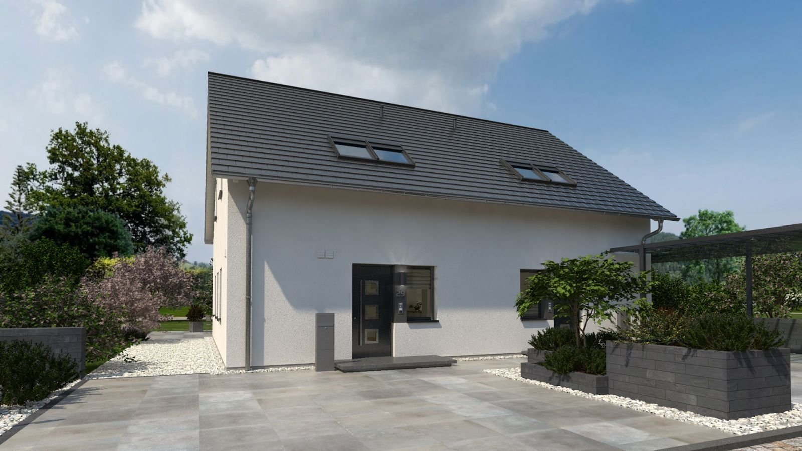 DAS DOMIZIL FÜR KLEINFAMILIEN - DOPPELHAUS STATT MIETE BEZAHLEN