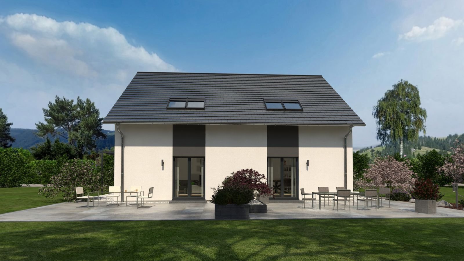 DAS DOMIZIL FÜR KLEINFAMILIEN - DOPPELHAUS STATT MIETE BEZAHLEN