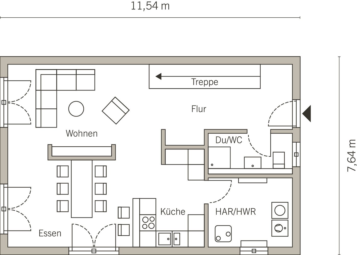 Hausbau leicht gemacht: Grundstück + modernes OKAL Haus in Bestensee
