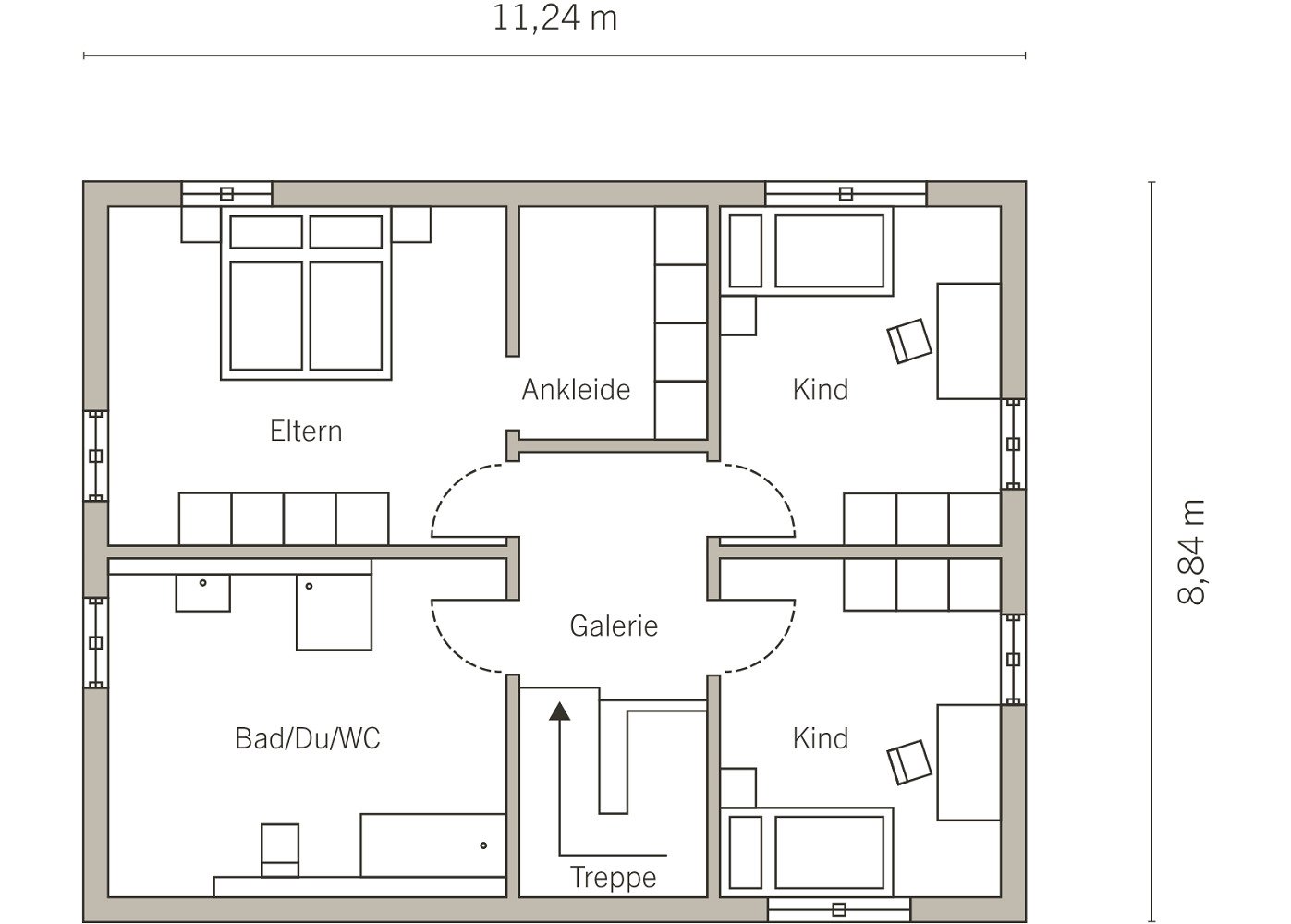 Wohnen im Grünen: Grundstück + OKAL Traumhaus in Wiesenburg/Mark