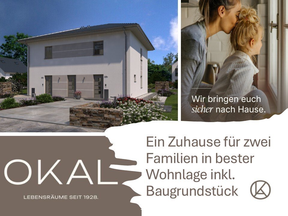 Hohen Neuendorf: Gemeinsam wohnen. Freiraum behalten, mit dem Okal Zweifamilienhaus ist das möglich!  