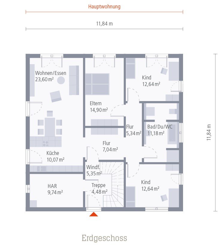 AKTION des Monats ! 2-Familienhaus = Nur 388.800,-€ je Familie/Wohnung/Grundstückshälfte !