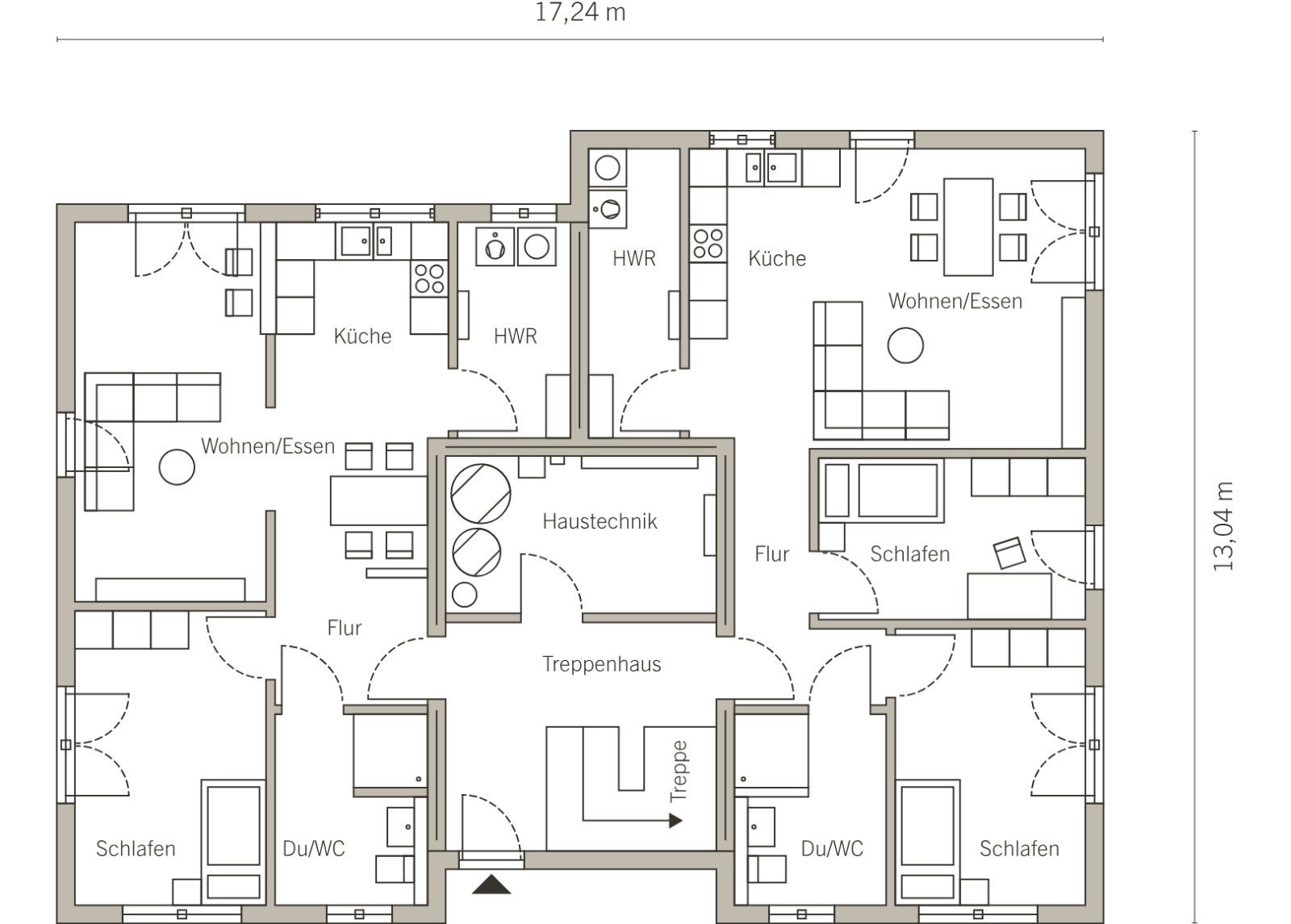 Penthouse mit großer Terrasse + 2 Wohnungen