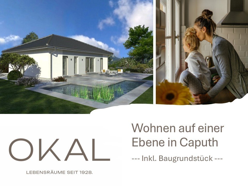 Schwielowsee: Ihr Bungalow in Caputh - ebenerdig wohnen auf attraktivem Grundstück 