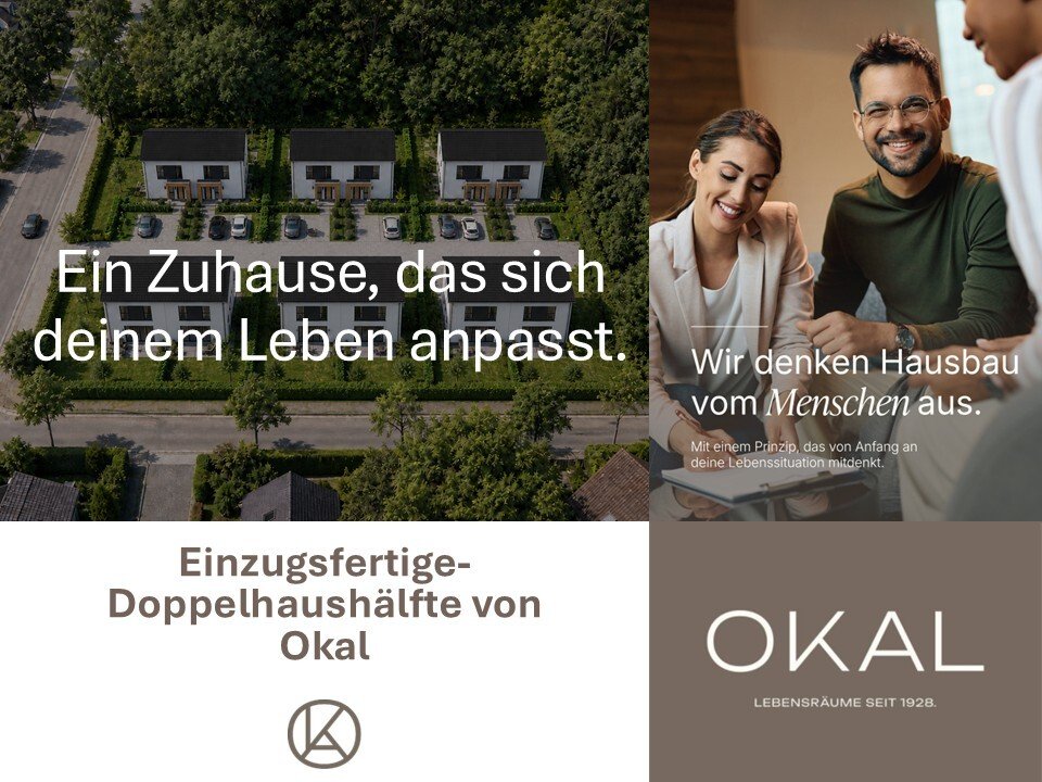 Dallgow-Döberitz: Ein Grundstück, zwei Zuhause – clever gemeinsam bauen mit OKAL 