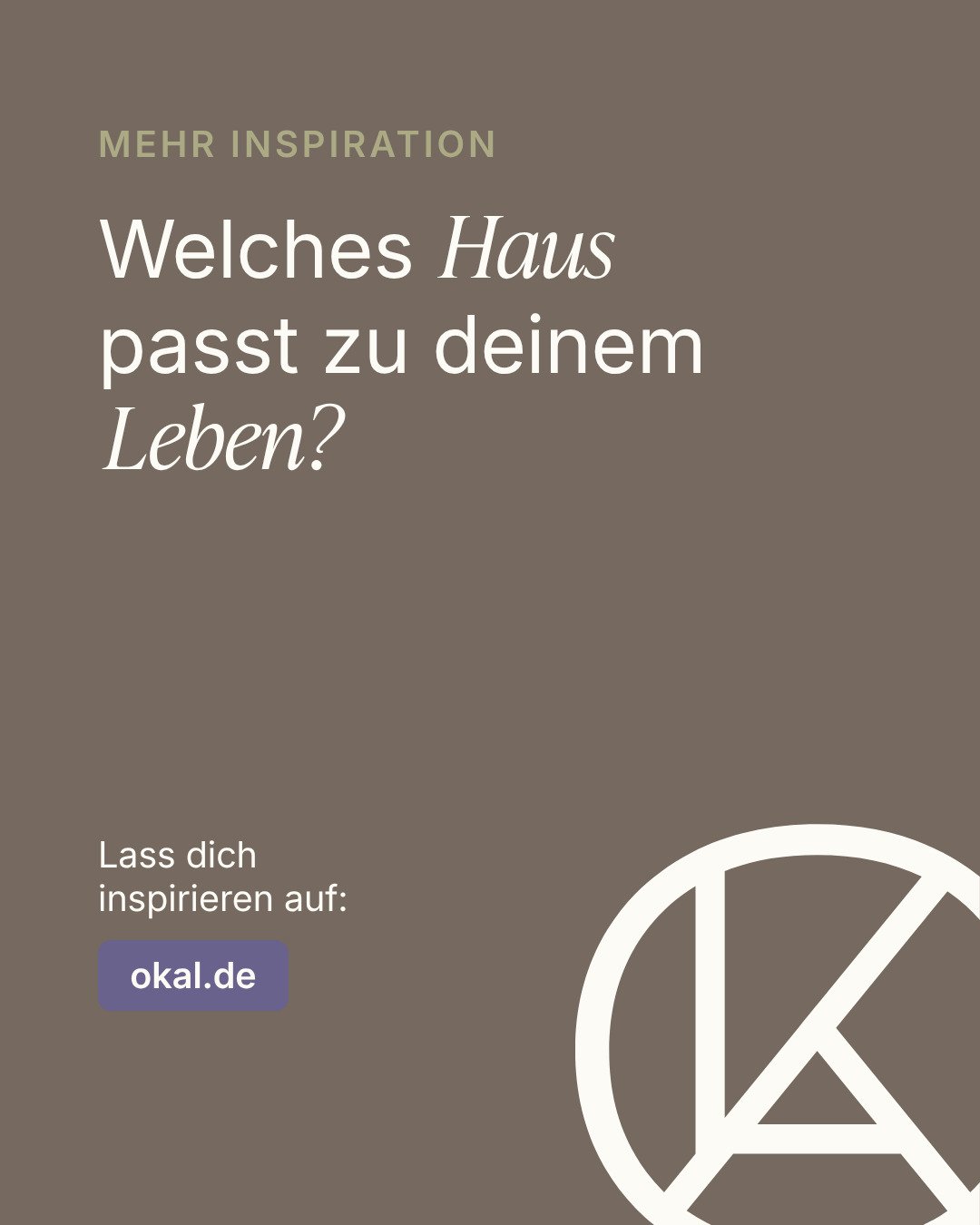 Optimal gelegenes Baugrundstück für dein Okal Haus